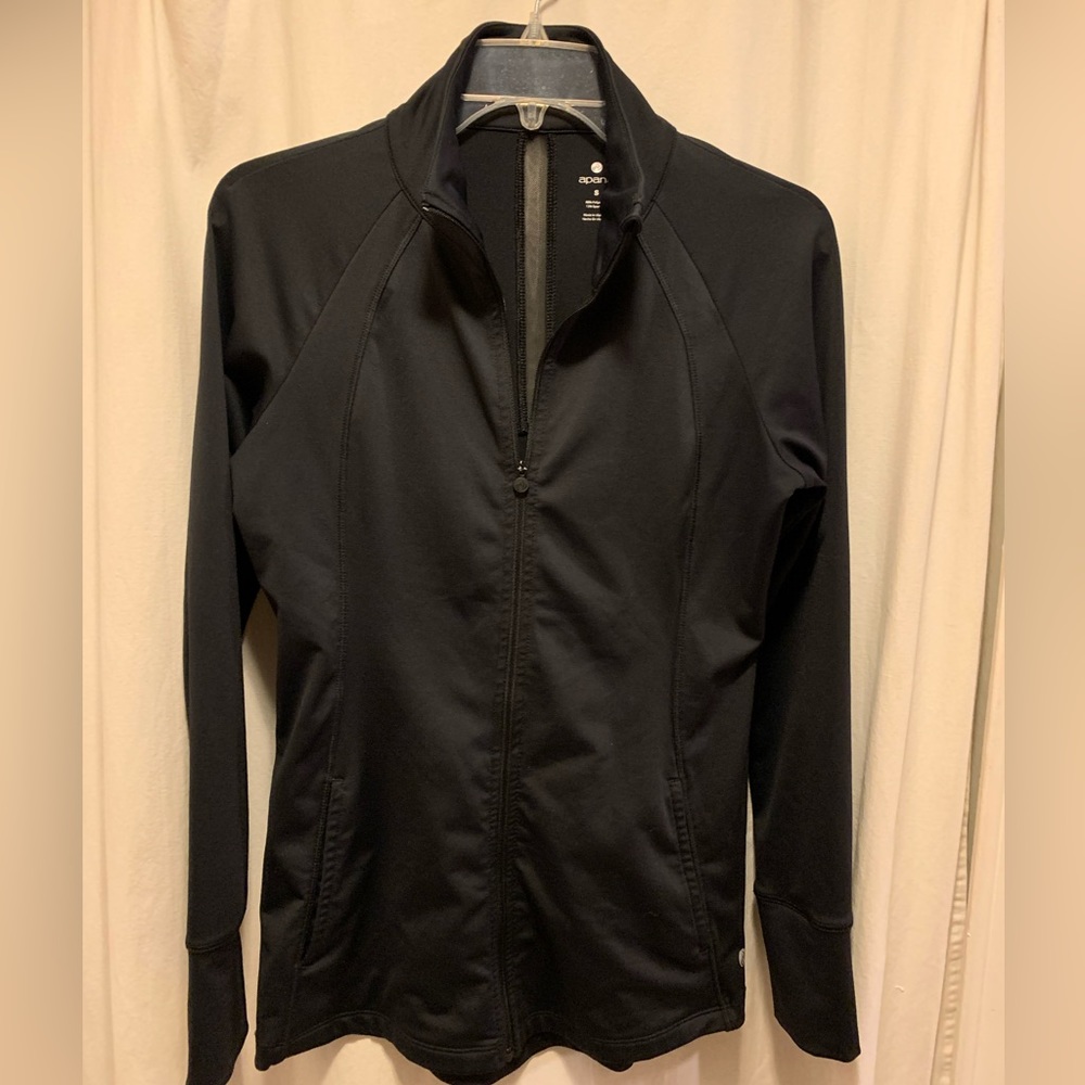 Apana Women's Black Full-Zip Jacket